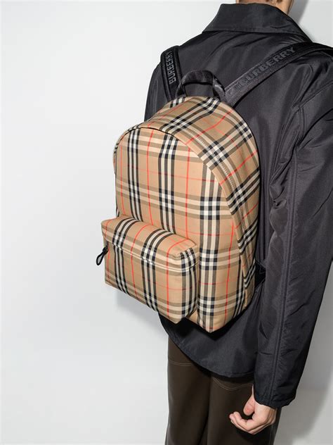 where is burberry backpack made|burberry vintage backpack.